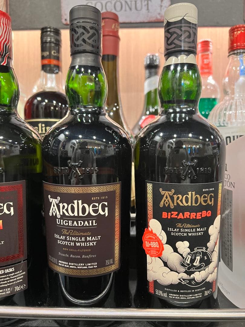 Ardbeg ウイスキー 6本セット