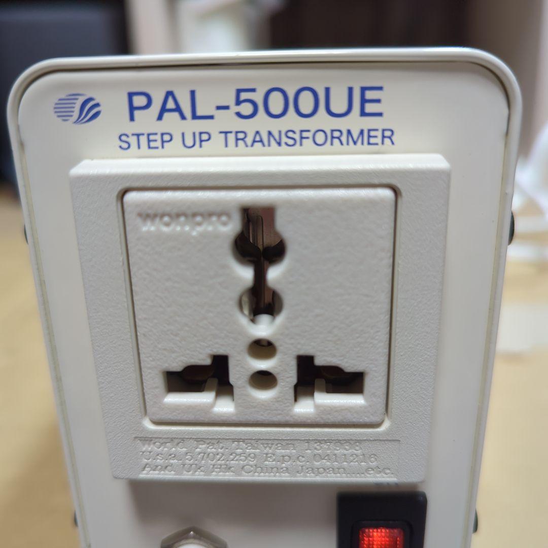 （使用頻度極少 美品）スワロー電機 国内用 変圧器 PAL−500UE