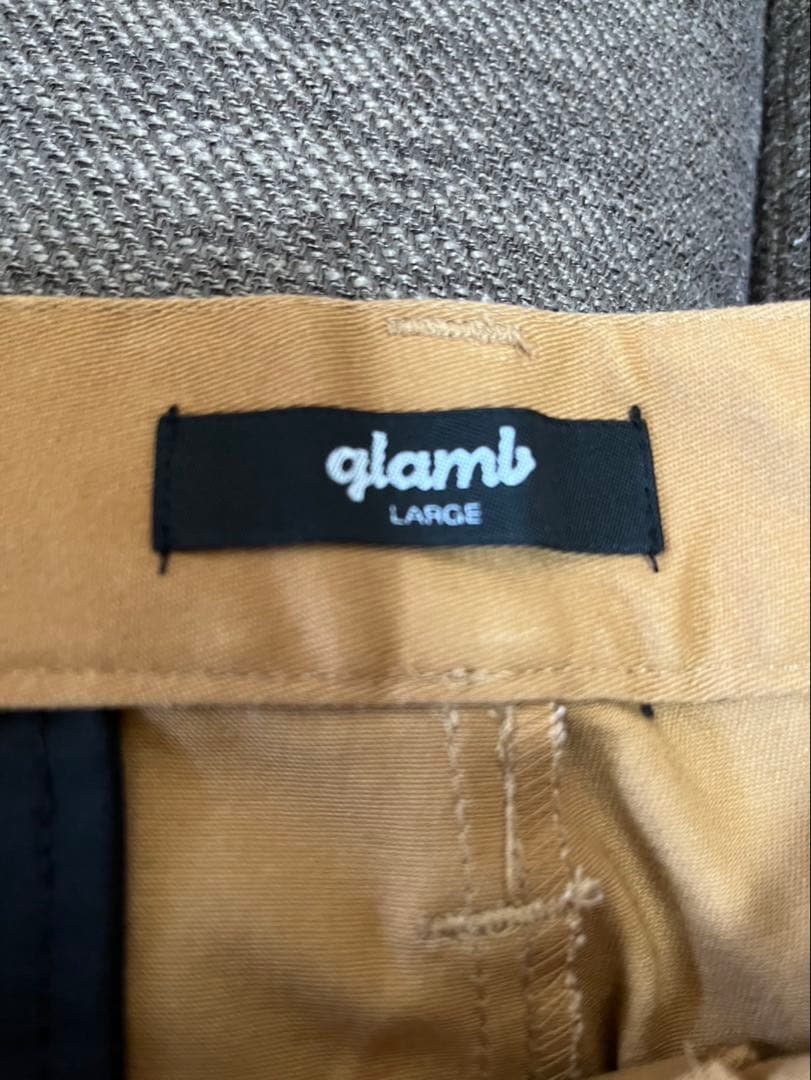 glamb シモンジョッパーズパンツ　ベージュL