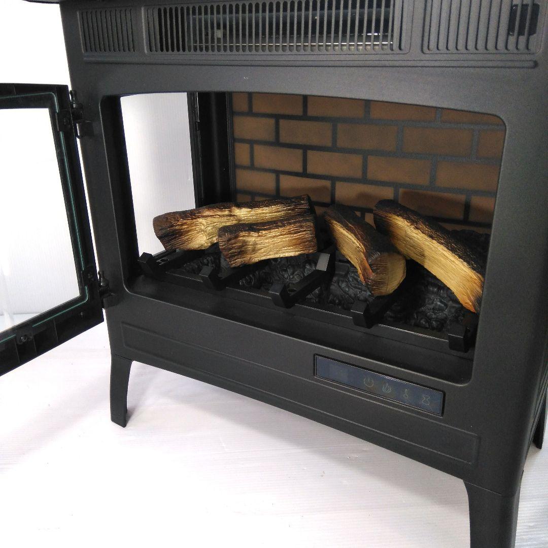 QVCジャパン 暖炉型大型ファンヒーター DFI-5010-01