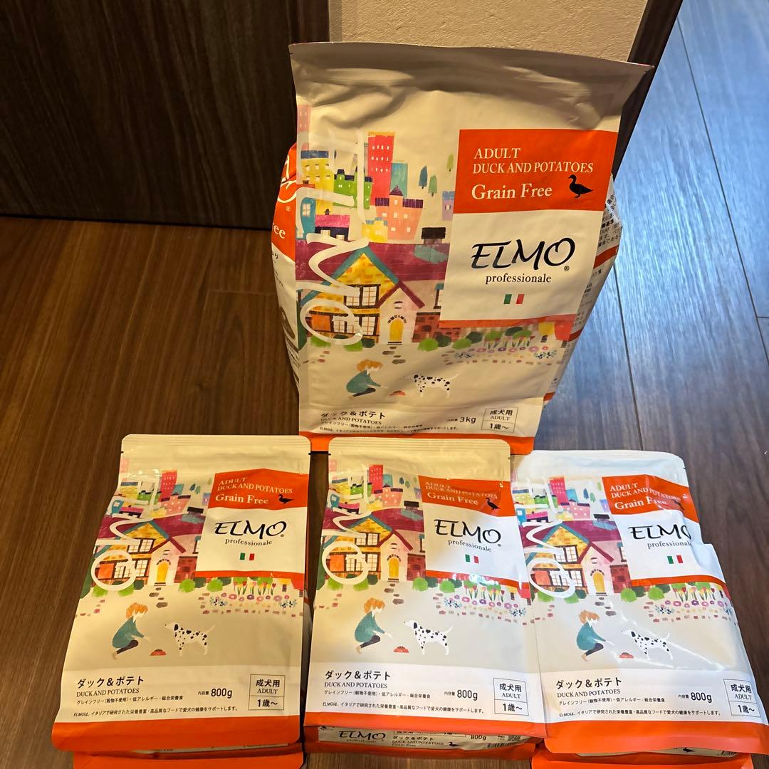 ELMO ダック＆ポテト ドッグフード 詰め合わせ