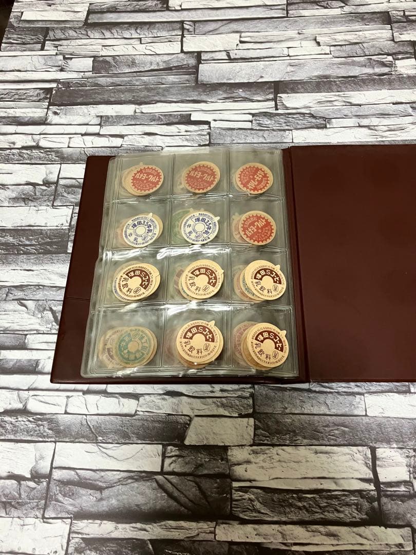 牛乳瓶のフタ　メンコ　蓋【154枚セット】