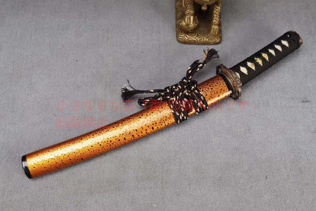 T10焼刃研磨水秀鞘武士刀肋骨差 古兵器 武具 刀装具 日本刀 模造刀 居合刀