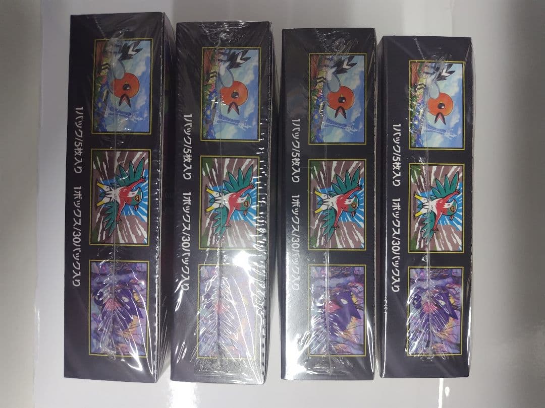 ポケカ　拡張パックムニキスゼロ　４BOX　シュリンク付き