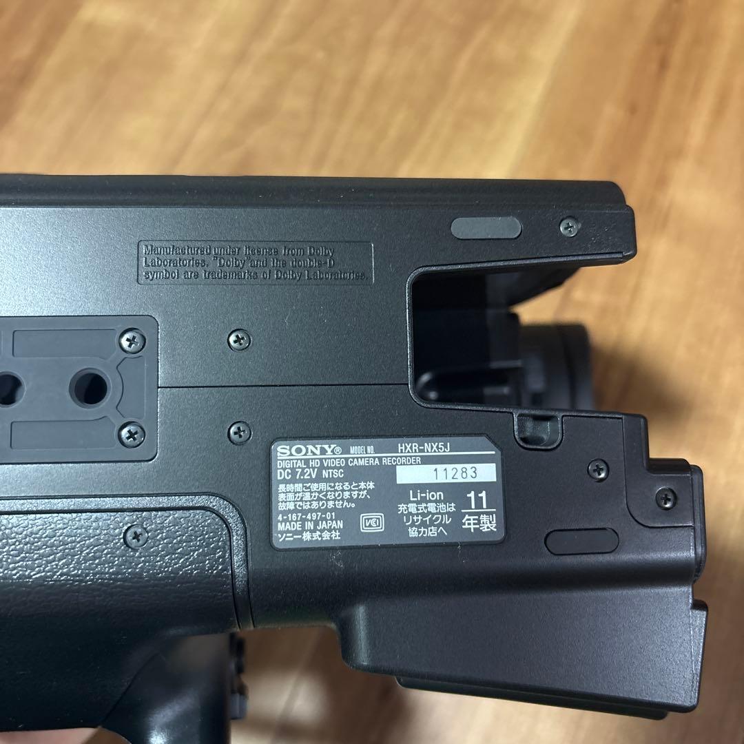 SONY HXR-NX5J ビデオカメラ