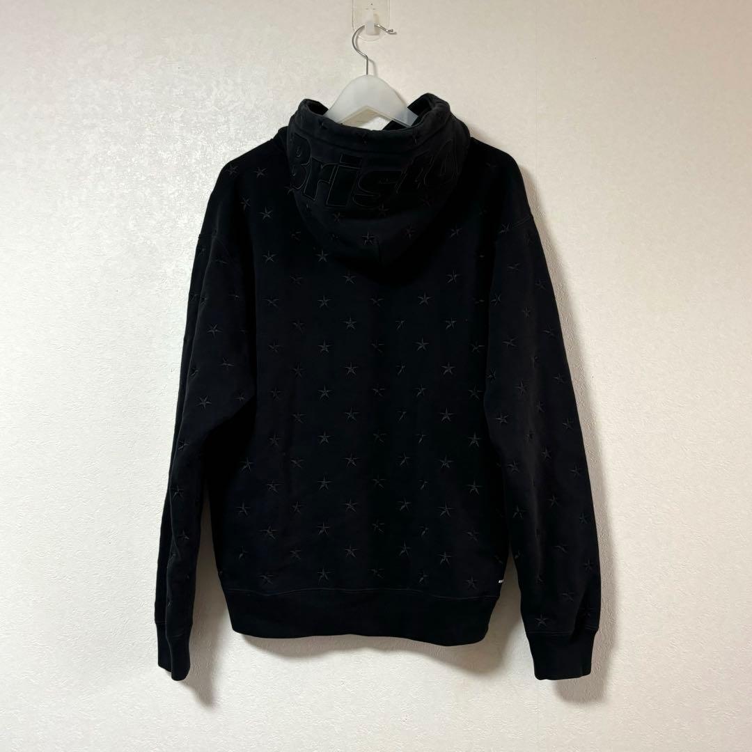 トップス FCRB ALL OVER STAR SWEAT HOODIE 24AW M