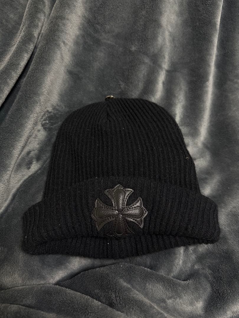 【お値下げ不可】CHROME HEARTSニット帽 ビーニー　クロムハーツ