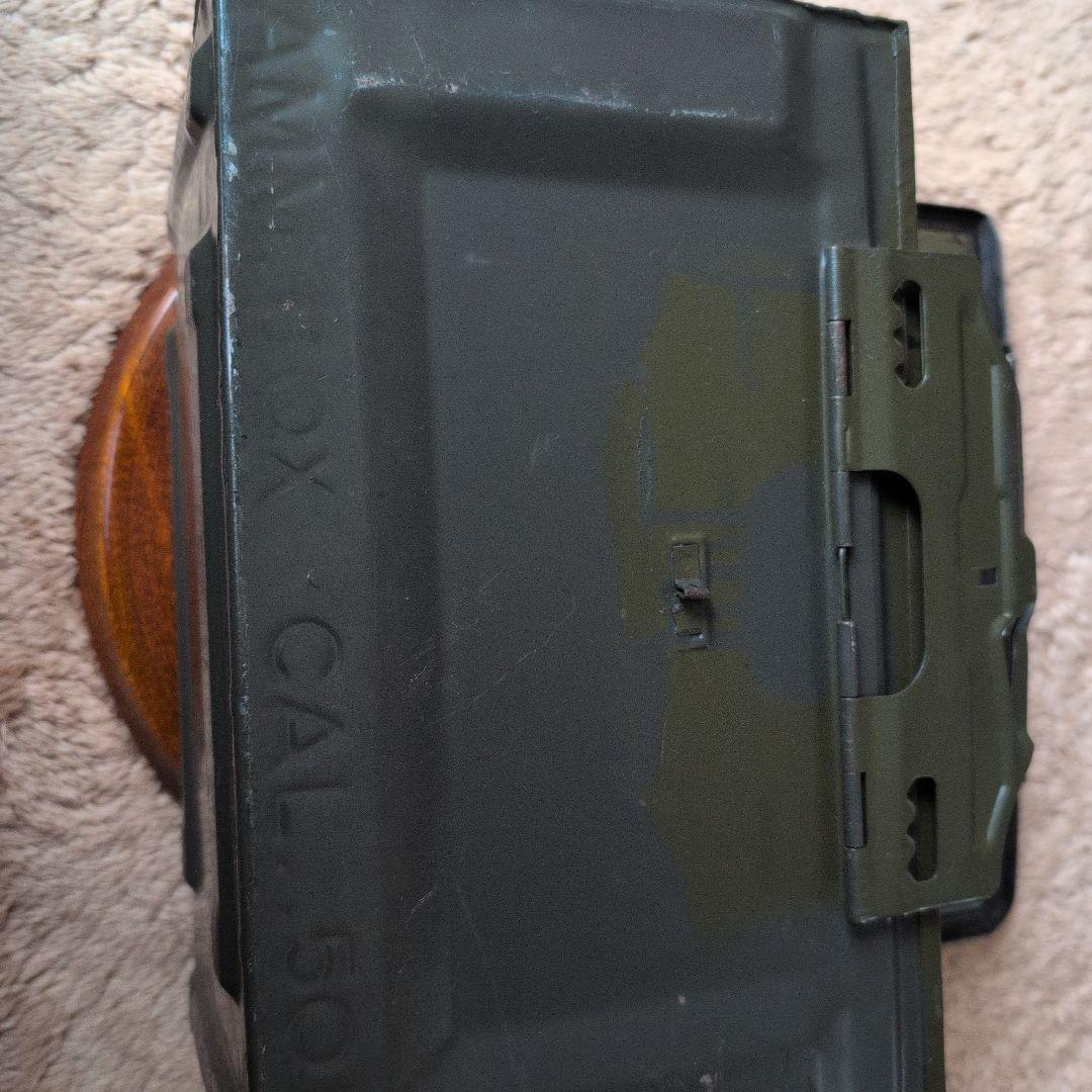 弾薬箱　米軍　cal50 機関銃 アモカン