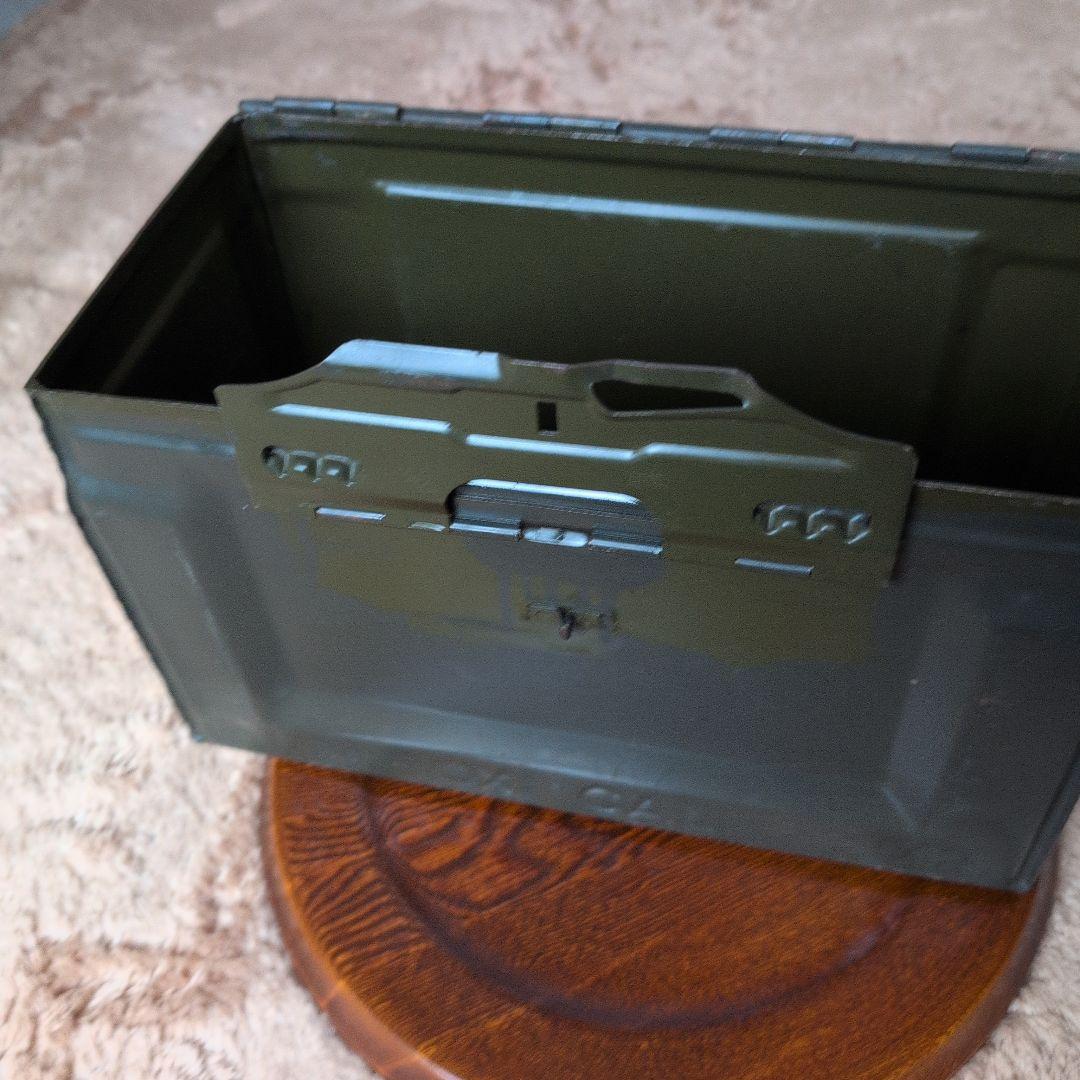 弾薬箱　米軍　cal50 機関銃 アモカン