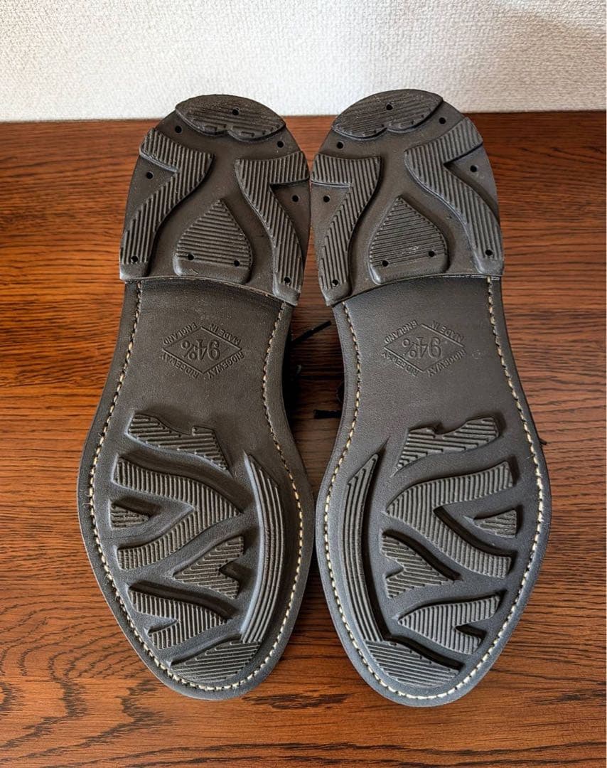 UNIONIMPERIAL カントリー　プレーントゥ　ブラウン