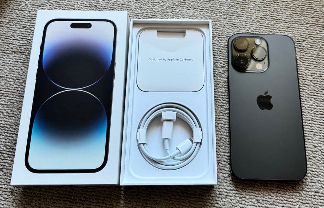 iPhone 14pro 256GB　香港版 スペースブラック
