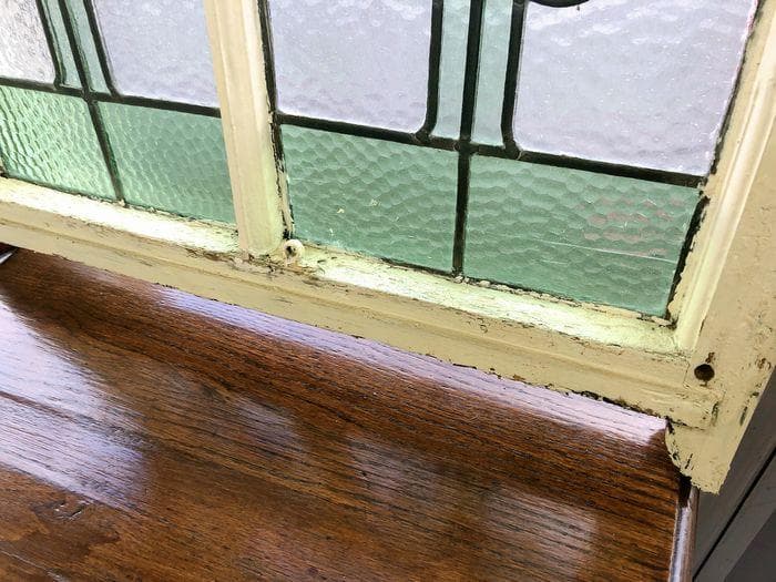 【最終値下げ】アンティーク 家具 ステンドグラス 1910年頃 英国 101A