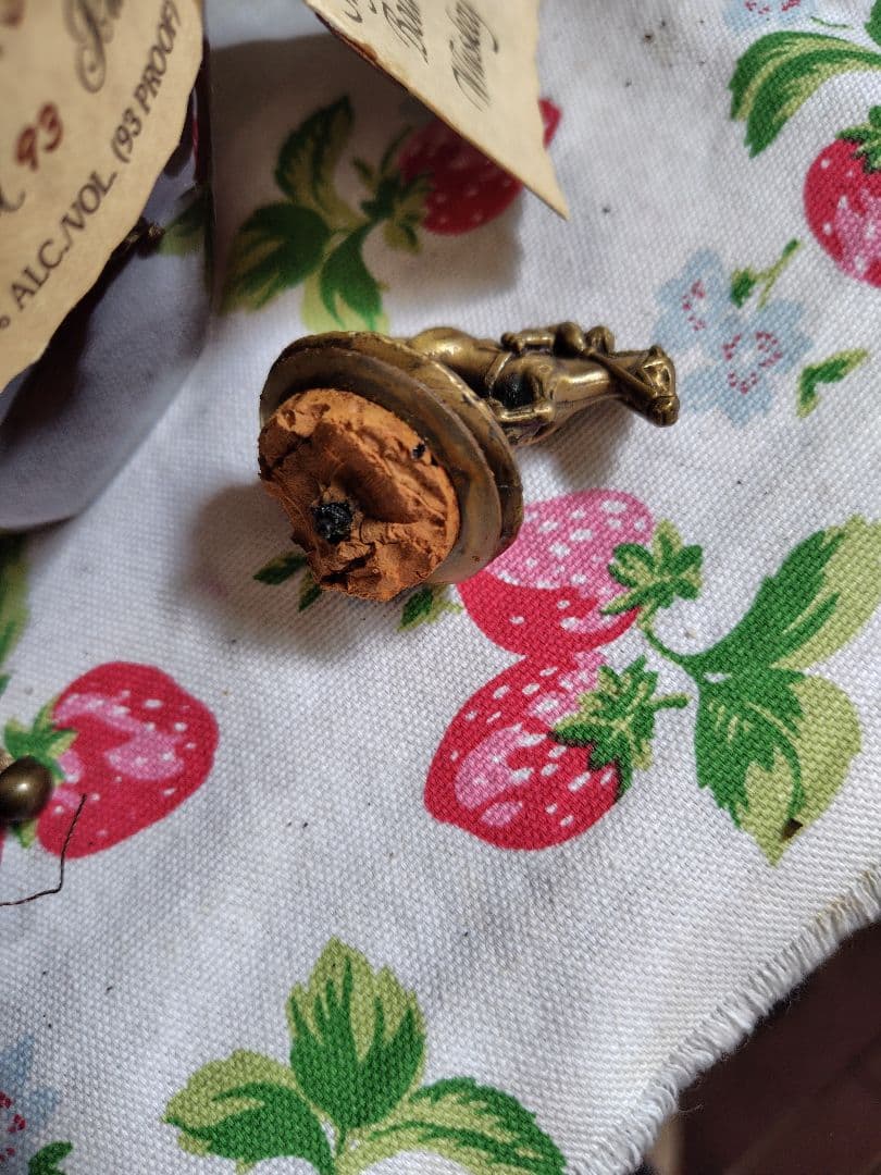 ブラントン　1990年　750ml　コルク折れ　茶巾付き　リコルク用1個