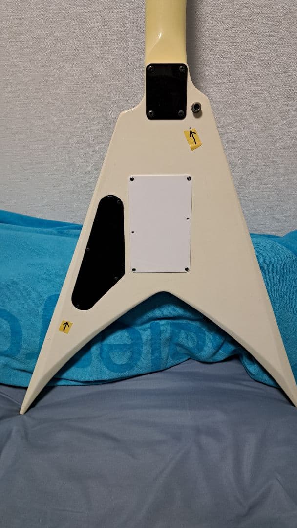 エレキギター KingV キングV　詳細不明ボディ　Greco JJ-R1ネック