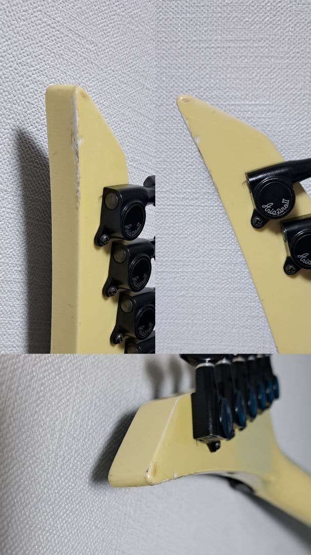 エレキギター KingV キングV　詳細不明ボディ　Greco JJ-R1ネック