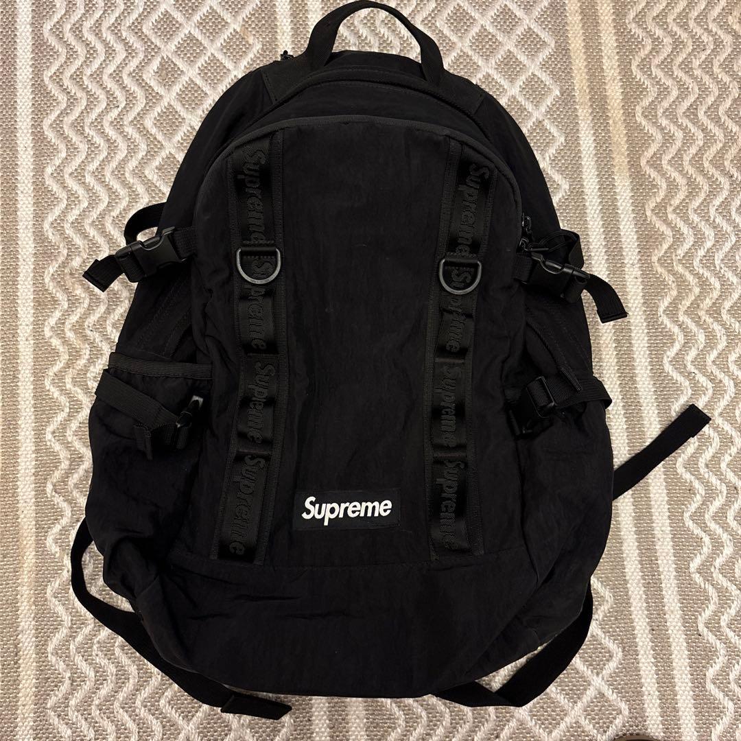Supreme 20FW Backpack 21L Blackバックパック