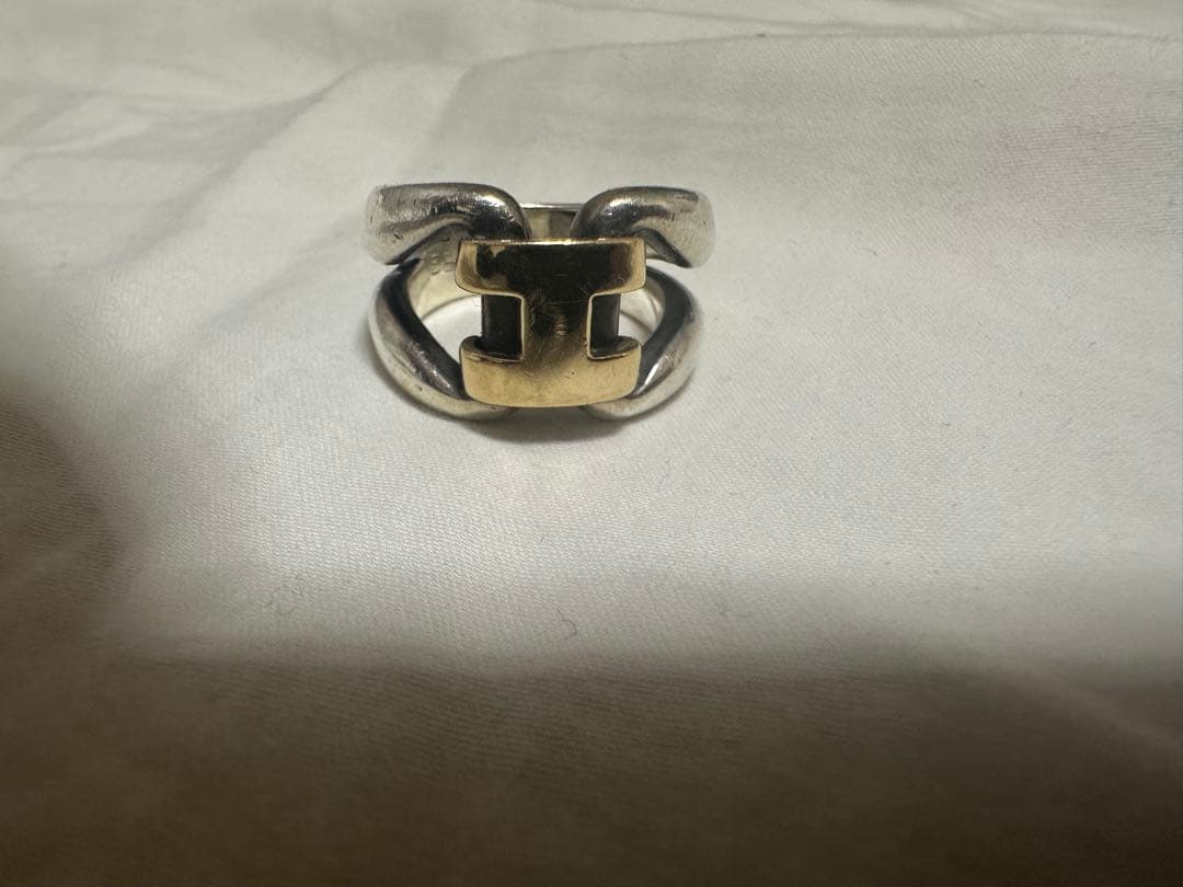 ルドルフ　エルメス ヒストリーリング SV925/750 リング