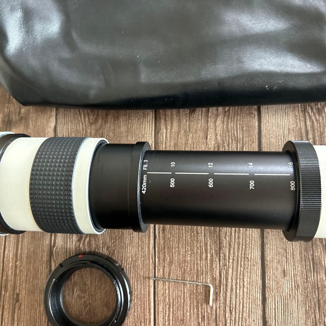 Canon一眼レフ用ズームレンズ！袋付き！アダプター付き、即決OK