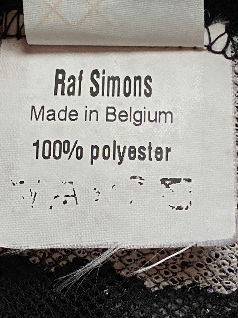 RAF SIMONS 03SS 消費者期 メッシュ タンクトップ