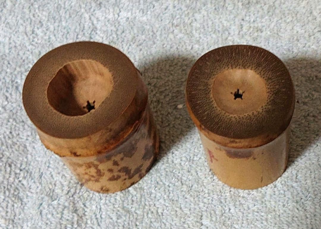 茶道具 黒田正玄作蓋置きA450