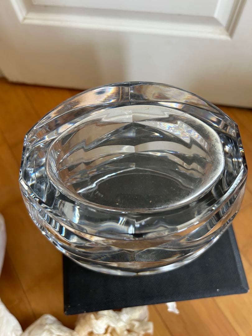 フ*ク様 バカラ　クリスタルガラス カットデザイン 花瓶