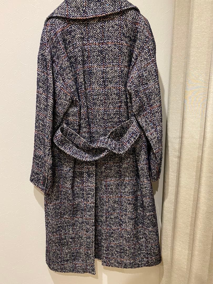 新品【LOVELESS】ヘリンボーンチェックダブルコート