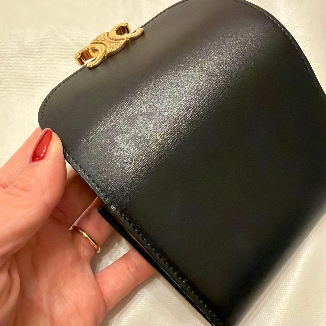 CELINE セリーヌ　ミニウォレット　三つ折り財布
