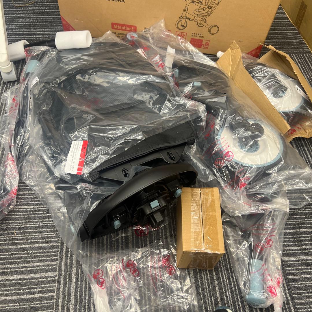 Chic子供用三輪車折りたたみ式ベビーカー 手押し棒付き 7in1 6ヶ月~6歳