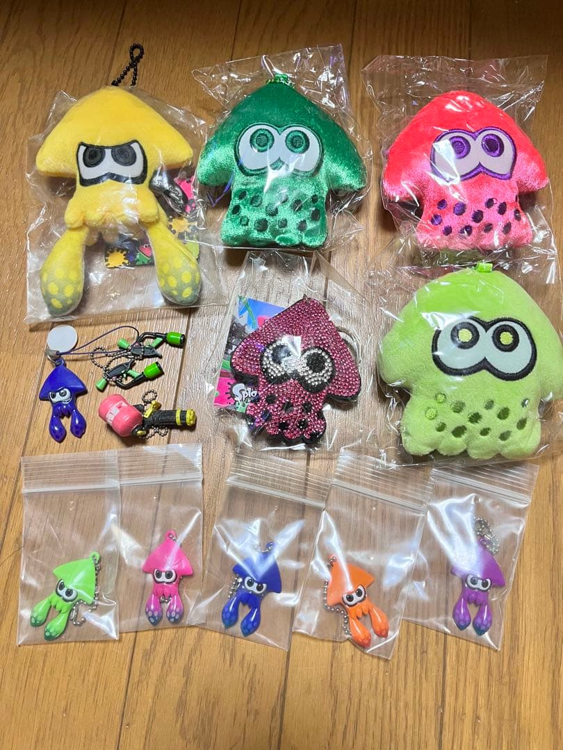 大量追加有♡ スプラトゥーン イカ ぬいぐるみ 7体他セット