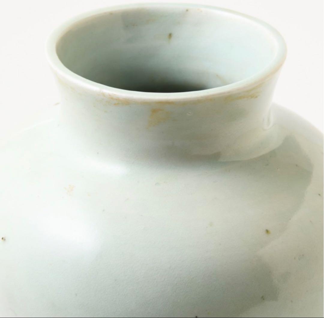 朝鮮　李朝　白磁花瓶