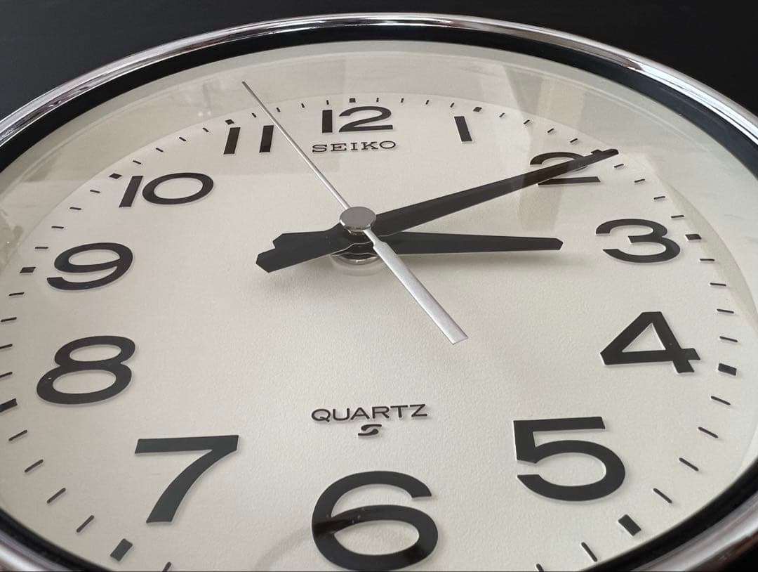 SEIKO 防塵型クォーツ壁掛時計 KS474M 船舶時計 グリーン 動作品