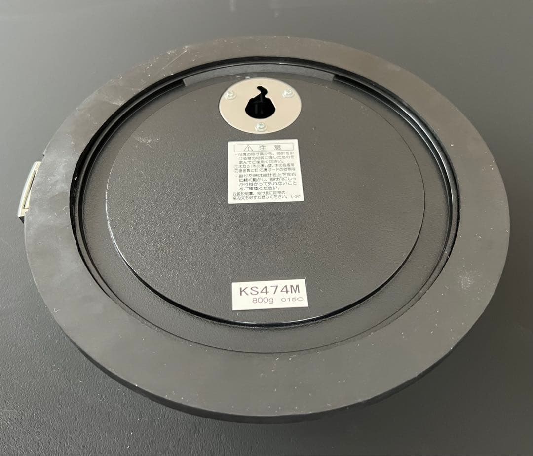 SEIKO 防塵型クォーツ壁掛時計 KS474M 船舶時計 グリーン 動作品