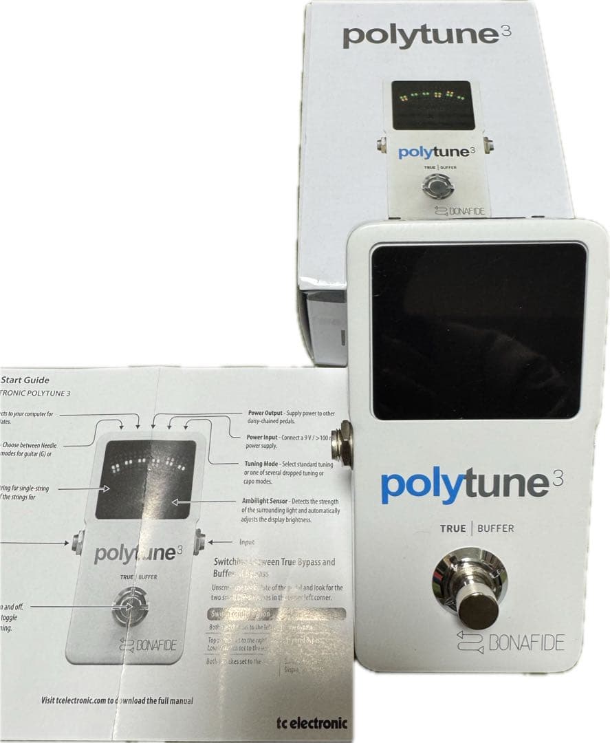 TC ELECTRONIC polytune3 チューナー tuner