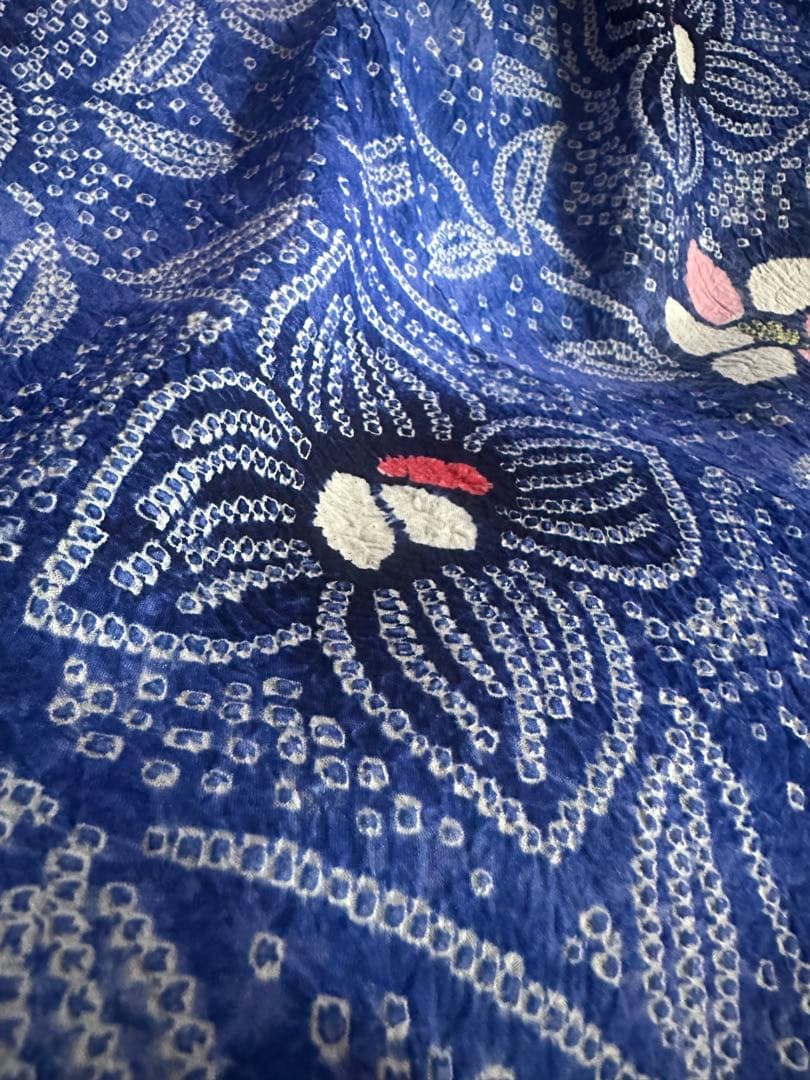 身丈162裄丈71‼️未使用✨有松鳴海絞り浴衣