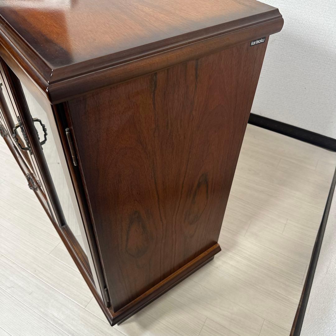 カリモク コロニアル サイドボード リビングボード キャビネット ※iso※