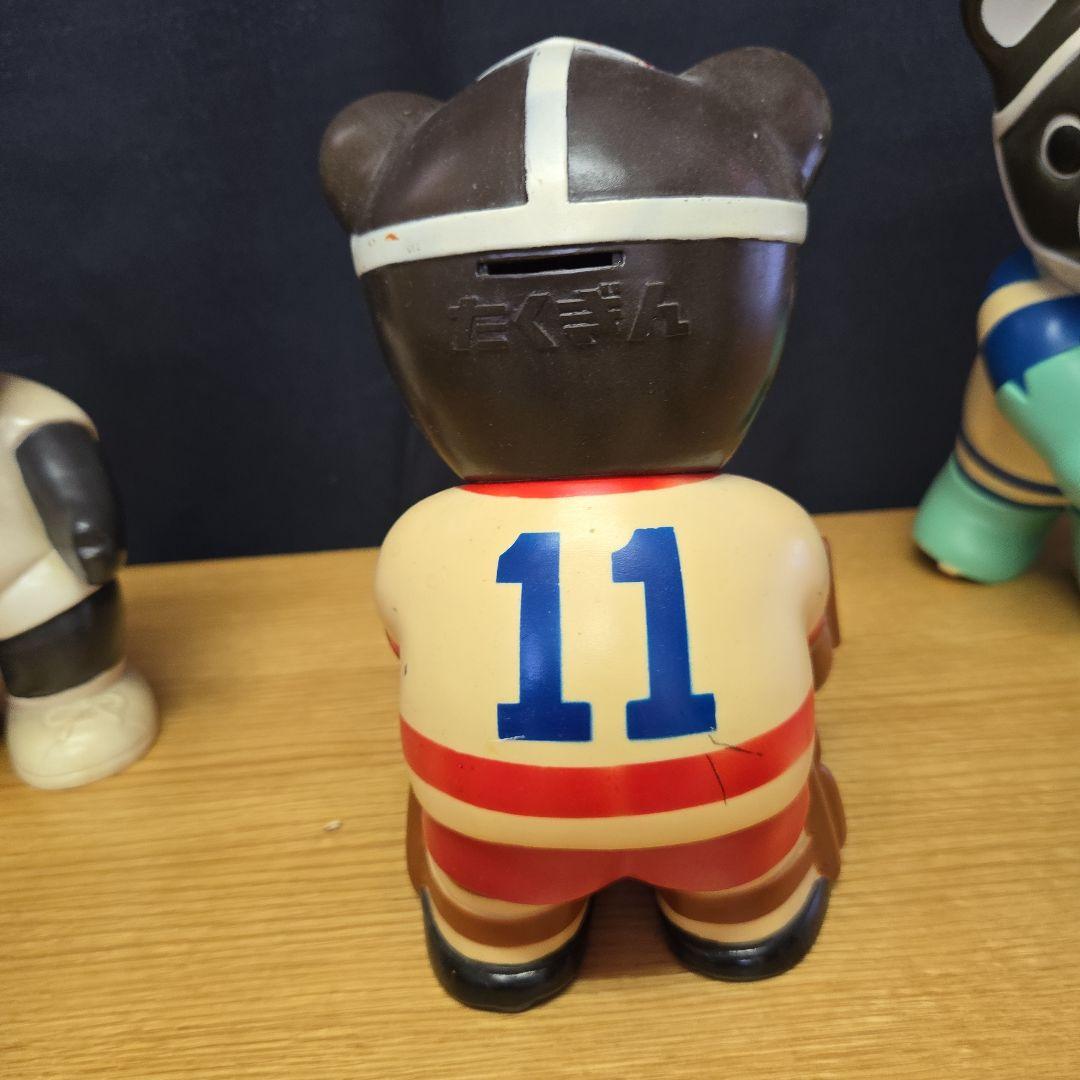 たくぎん　たくちゃん　約２５cm　ビッグサイズ　レア　貯金箱　6つ