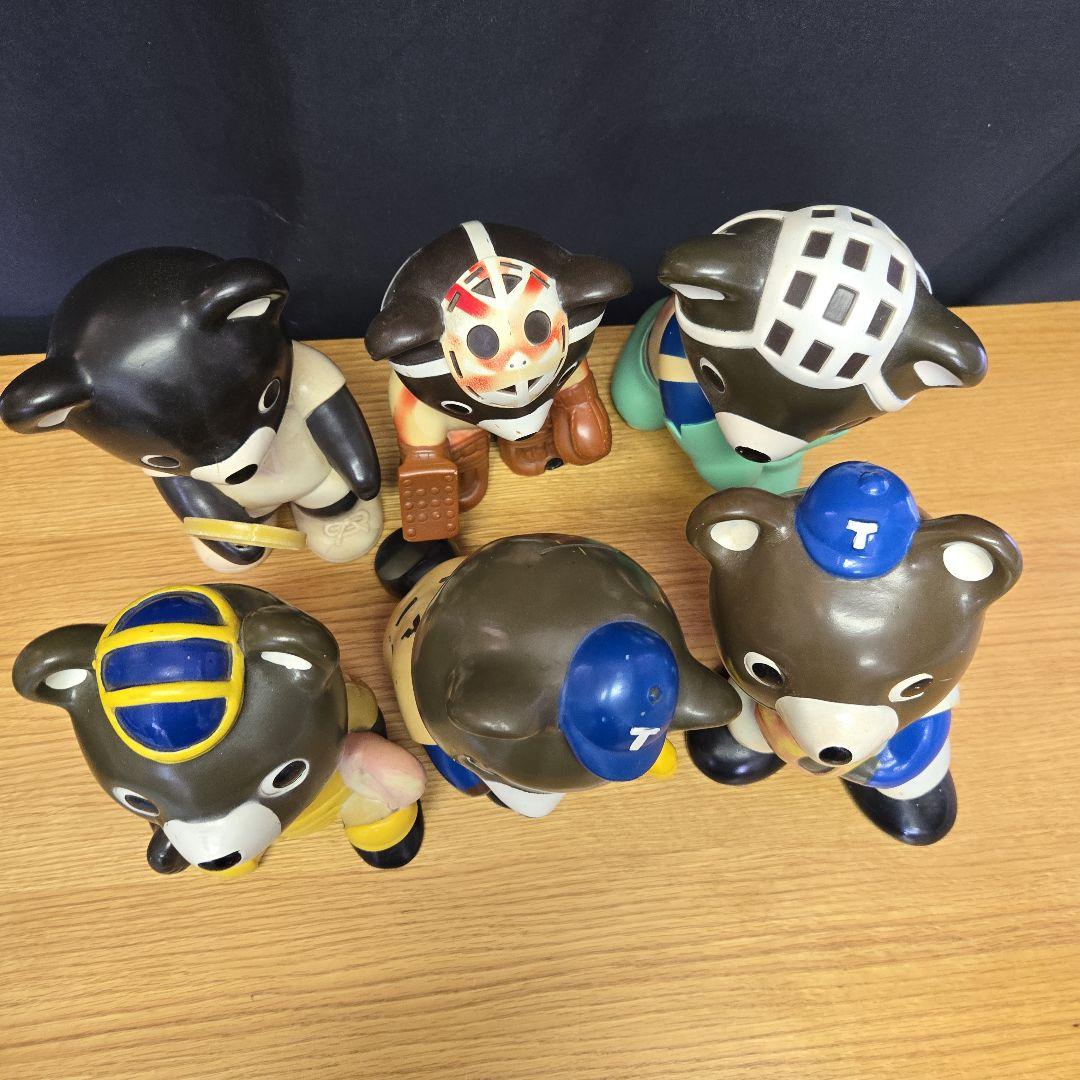 たくぎん　たくちゃん　約２５cm　ビッグサイズ　レア　貯金箱　6つ