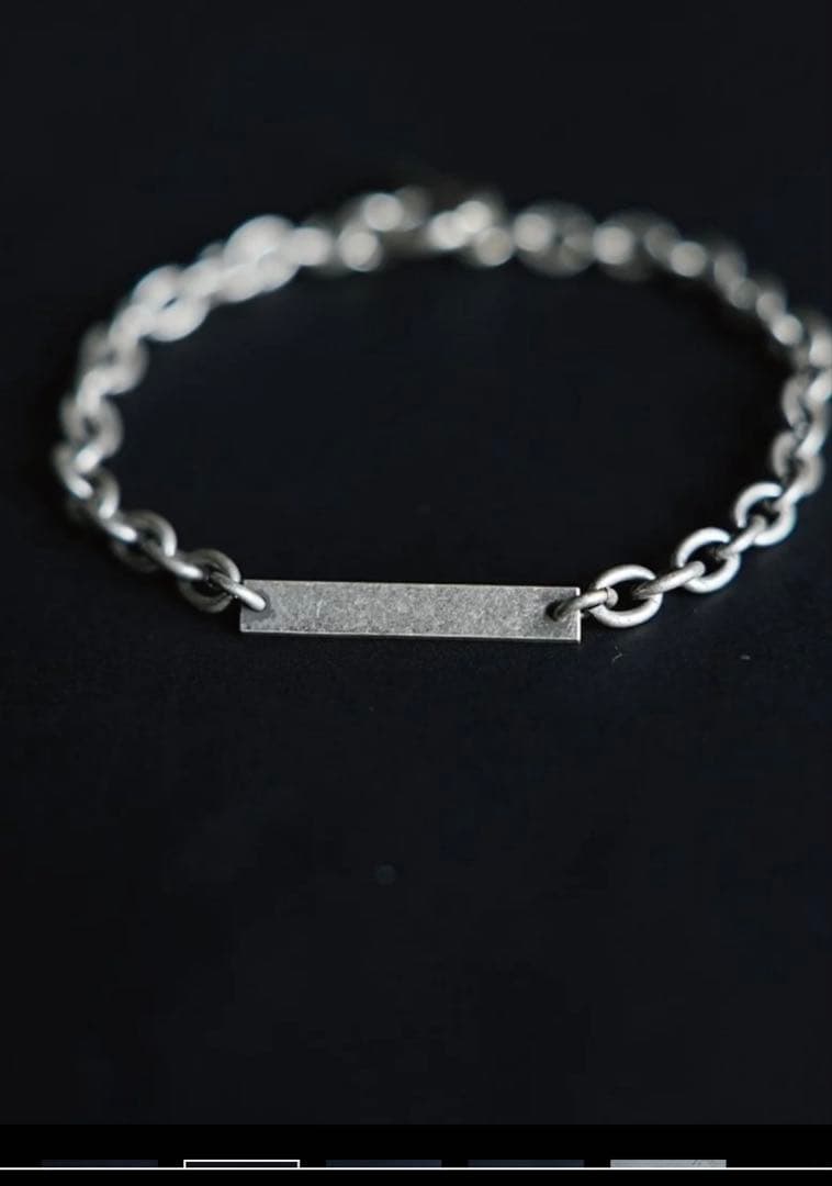 PRY シュウト 011-PLATE-BRACELET 金属製ブレスレット