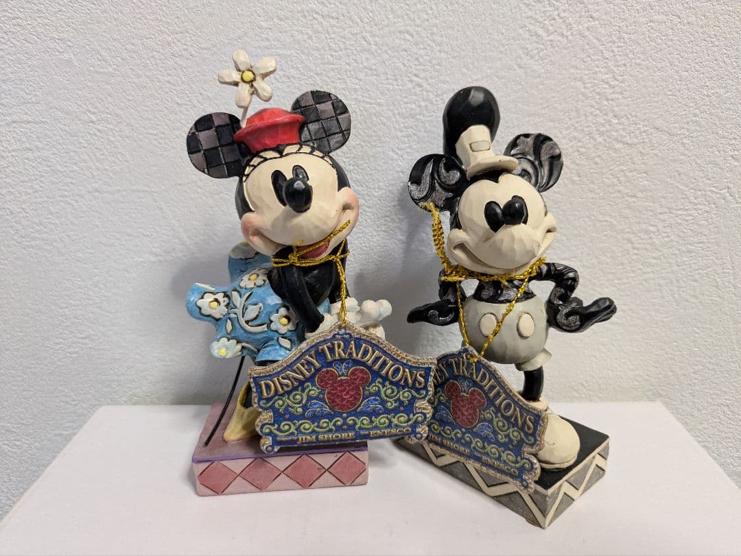 新品　ジムショア フィギュア ディズニートラディション ミッキー　ミニー