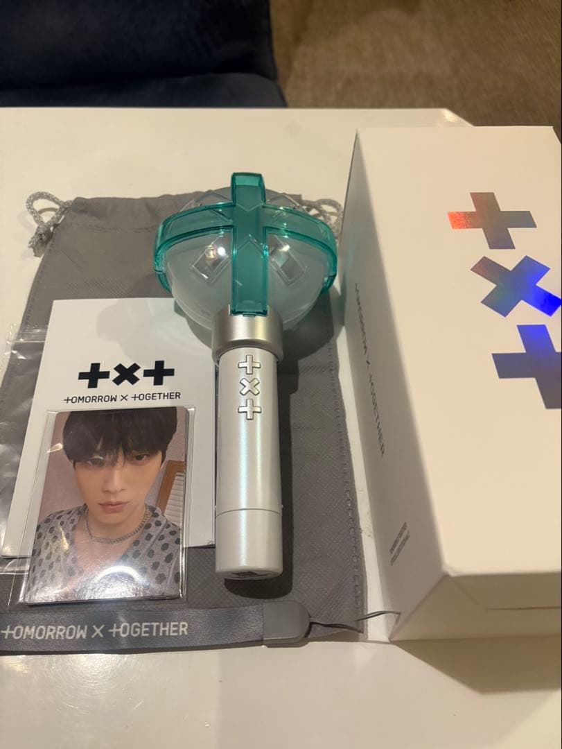 TXT ペンライト 公式 トレカ付き VER.2 最新版 新品 ver2 トゥバ