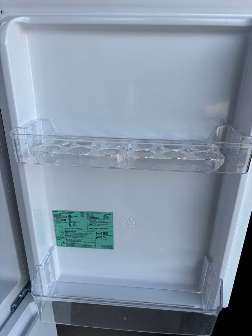 【美品】ハイアール　ノンフロン冷凍冷蔵庫　JR-NF140P　2024年製