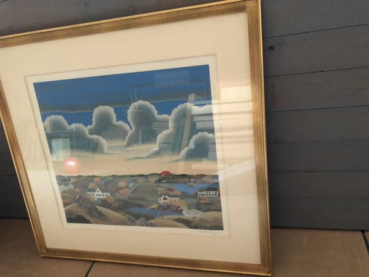 トーマス マックナイト リトグラフ 直筆サイン入り 87/175