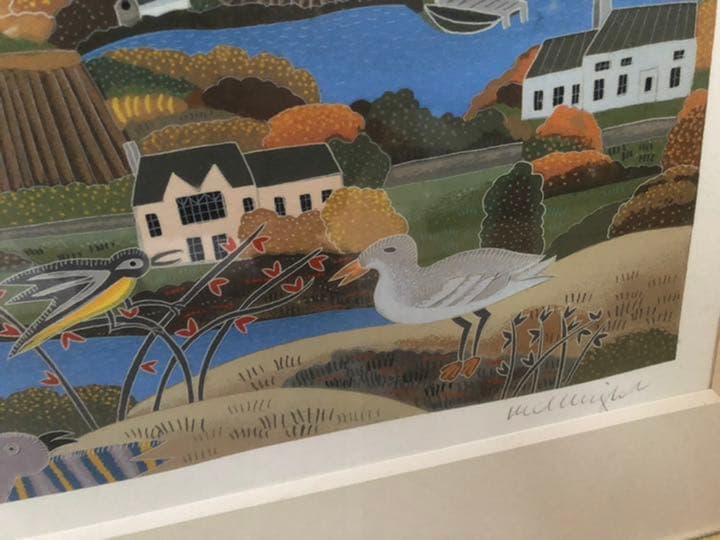 トーマス マックナイト リトグラフ 直筆サイン入り 87/175