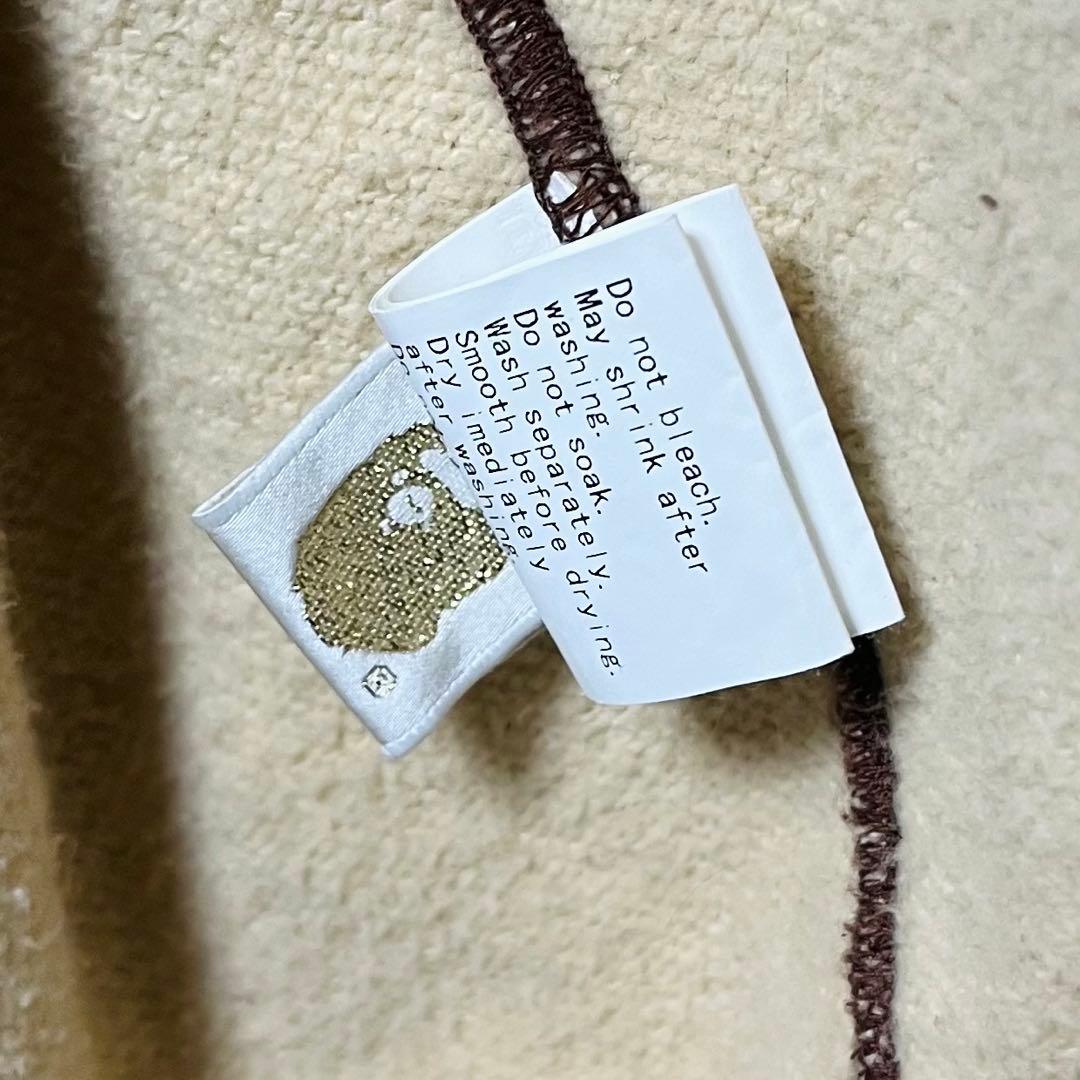 レア A BATHING APE ラブジェネチェック パーカー Lサイズ 日本製