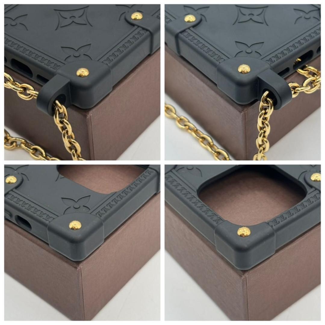 保存箱袋付 ルイヴィトン モノグラム リトランク iPhone14PRO ケース