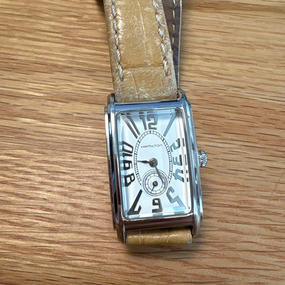 HAMILTON レディースウォッチ レザーベルト