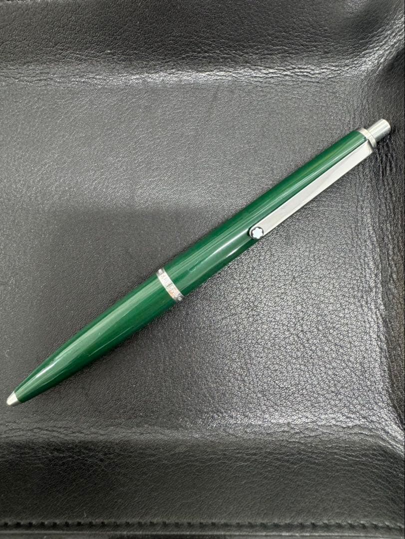 美品 MONTBLANC モンブラン TRAVELLER 5200 グリーン