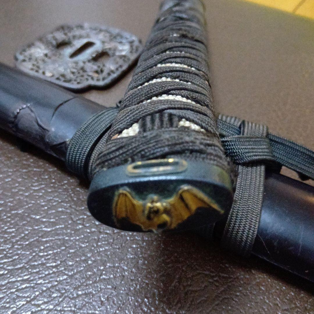 かえる　日本刀拵　室町時代　宇多　巾木18金貼り