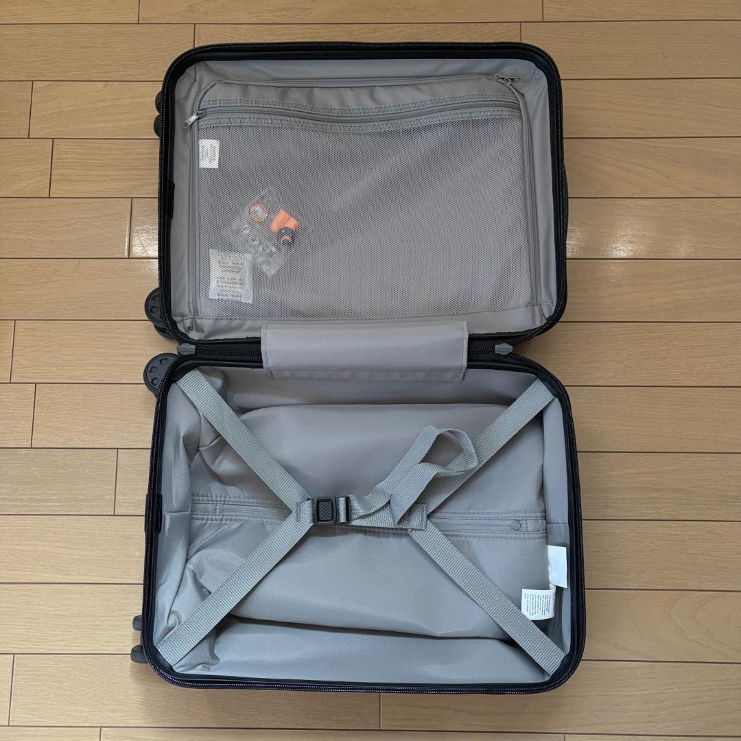 【無印良品】バーを自由に調節できる ハードキャリーケース（20L）