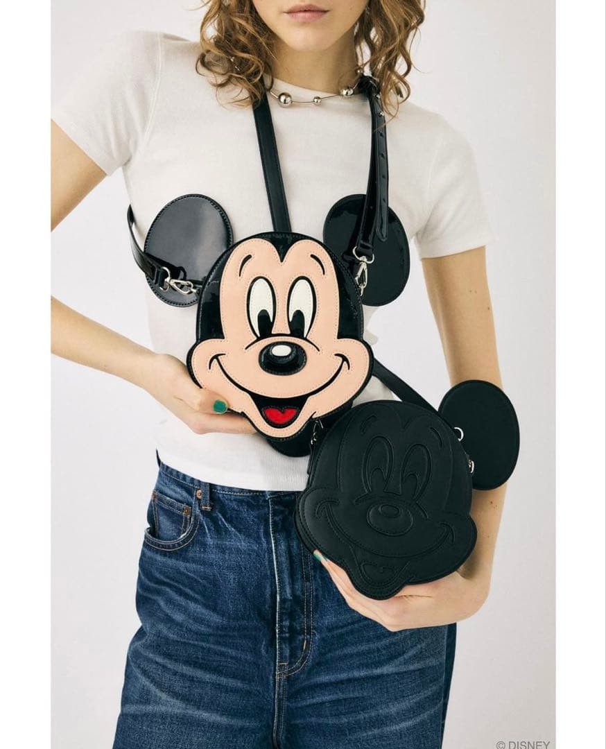 MOUSSY Disney ミッキーマウス ショルダーバッグ